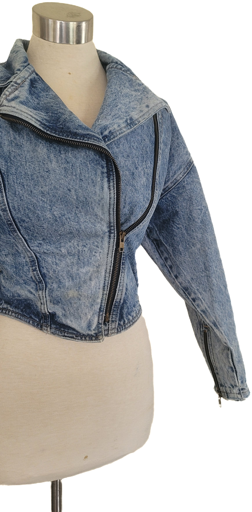 Denim Moto Jacket