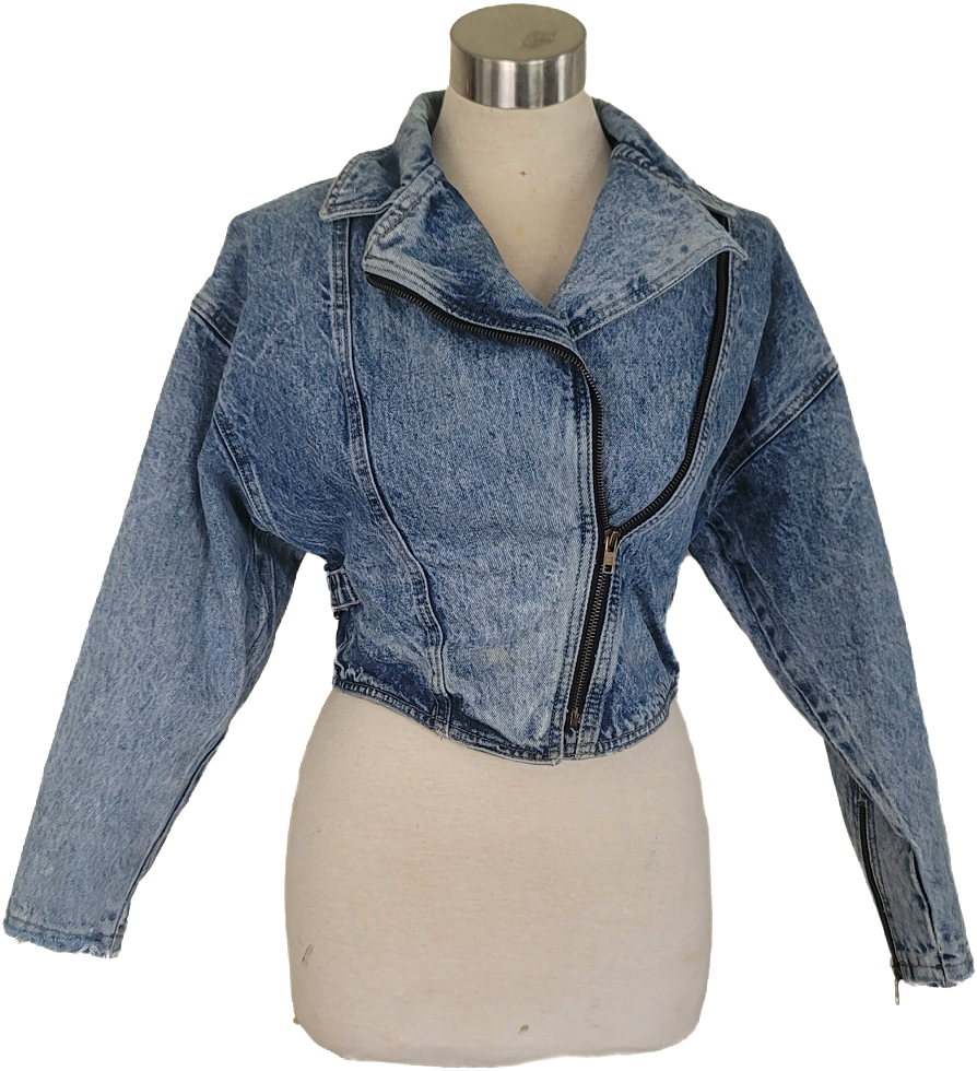 Denim Moto Jacket