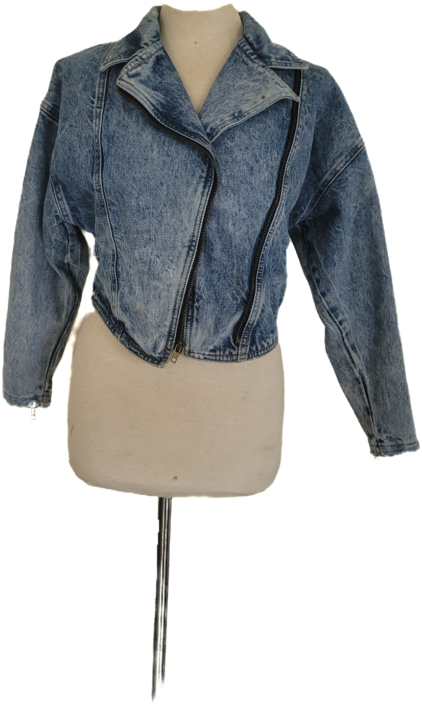 Denim Moto Jacket