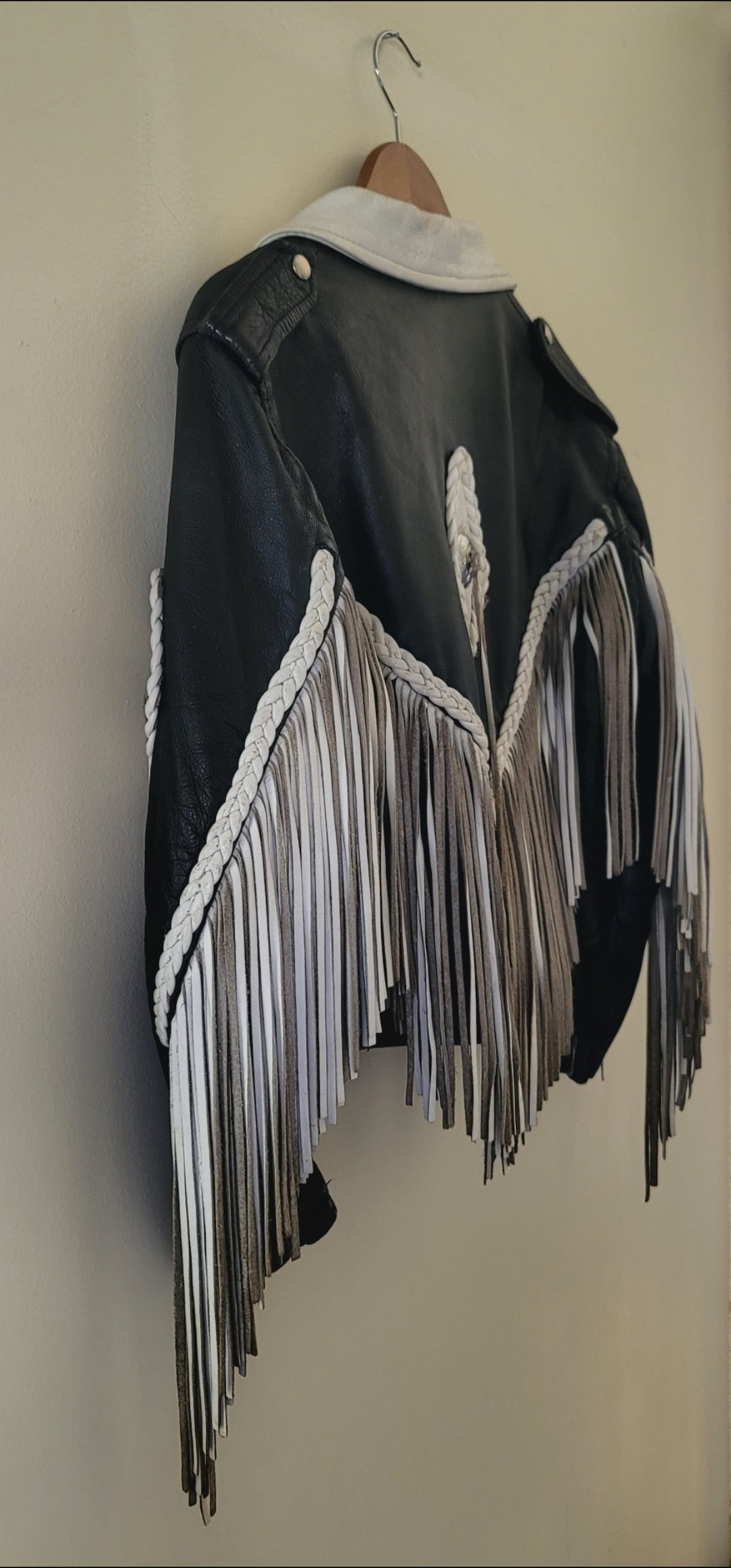 Vintage Biker Leather Jacket