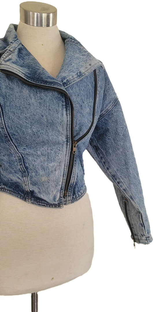 Denim Moto Jacket