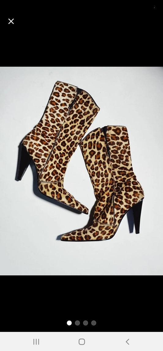 Cheetah Boots