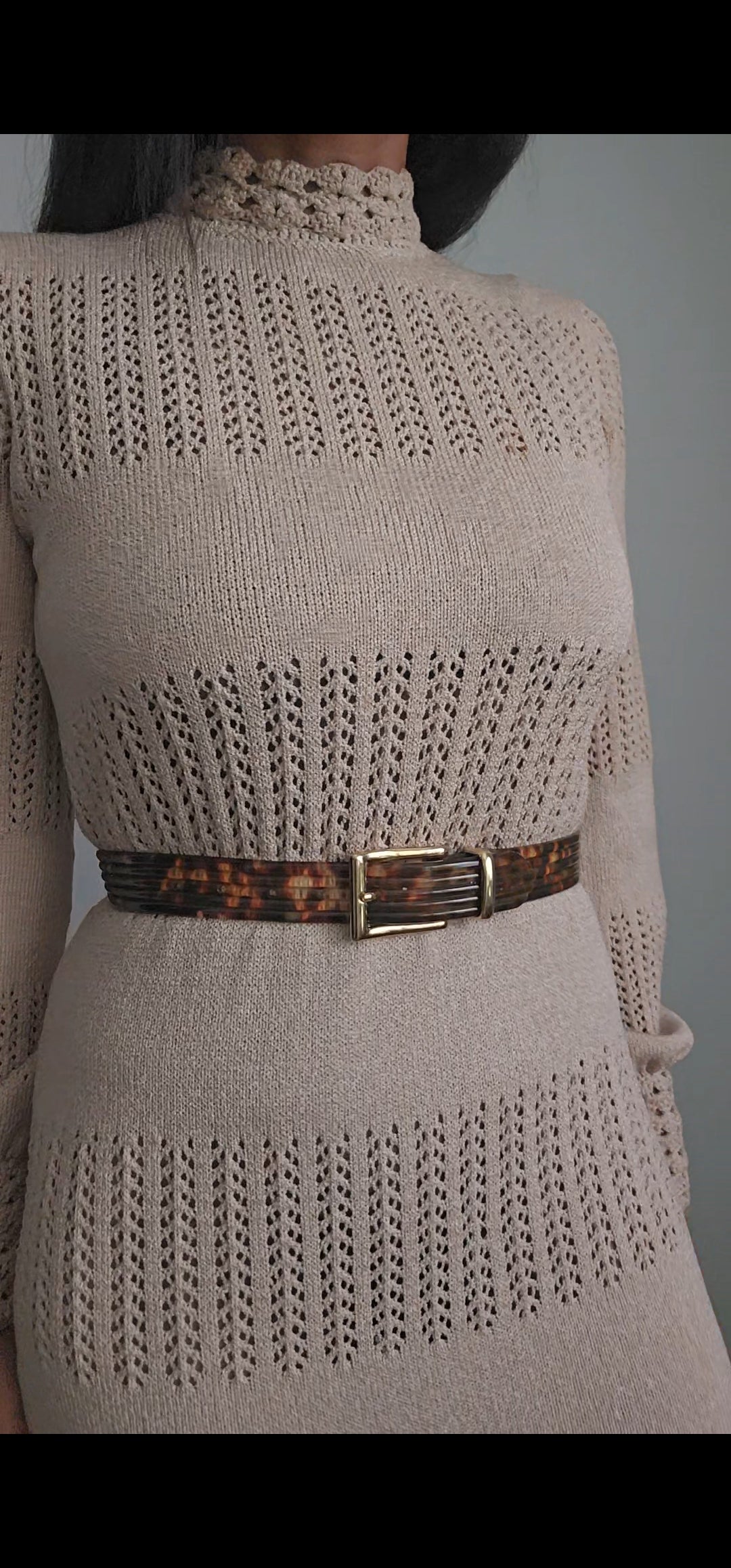 Tortoise shell belt